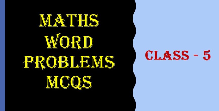 Maths_quiz_class 5_word problems