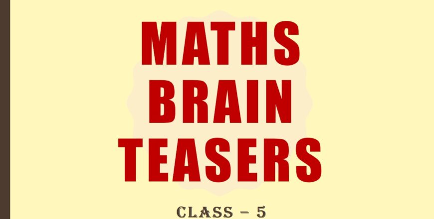 maths brain teasers